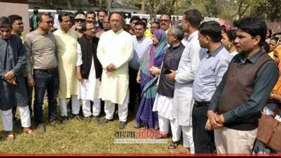 প্রধানমন্ত্রীকে স্বাগত জানাতে রাজশাহীতে প্রস্তুতি