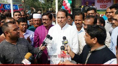 কুষ্টিয়ায় তথ্যমন্ত্রী