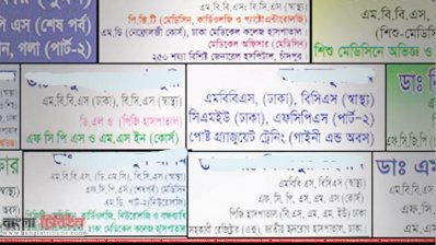 অনুমোদসহীন ডিগ্রির ব্যবহার