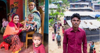 ৭৬টি রোহিঙ্গা পরিবারকে আশ্রয় দেওয়া দুই কৃষকের গল্প