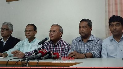 সংবাদ সম্মেলনে রুহুল কবির রিজভী