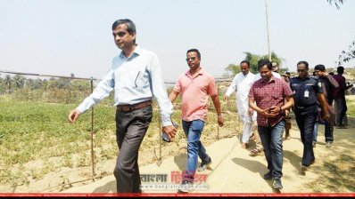 তুমব্রু সীমান্ত পরিদর্শনে জেলা প্রশাসন ও বিজিবি
