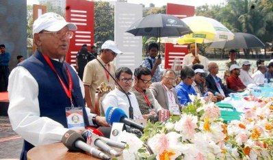 বক্তব্য রাখছেন তোফায়েল আহমেদ