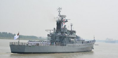 নৌবাহিনীর যুদ্ধজাহাজ ধলেশ্বরী (ছবি: সংগৃহীত)