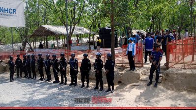 মার্কিন টিমের রোহিঙ্গা ক্যাম্প পরিদর্শন উপলক্ষে বিশেষ নিরাপত্তা