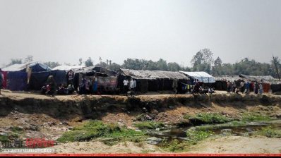 রোহিঙ্গাদের সাময়িক আশ্রয়স্থল