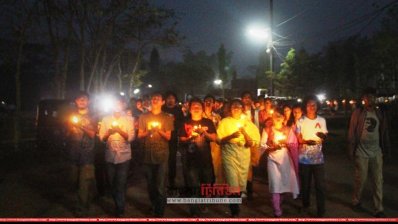 শাবিতে সম্মিলিত সাংস্কৃতিক জোটের মিছিল