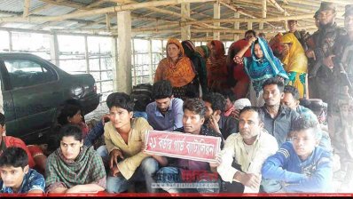 বেনাপোল সীমান্তে আটক ৪১ নারী-পরুষ ও শিশু