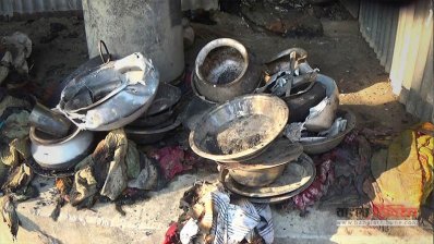 আগুনে ঘটনার পর ছায়ানীড় আবাসন প্রকল্প