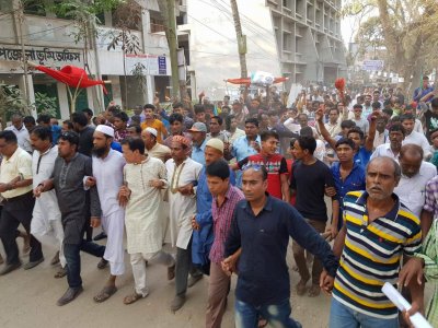 নাসিরনগর উপ-নির্বাচনে শেষ মুহূর্তের প্রচারনা
