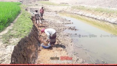 শ্রমিক সংকটের কারণে বাঁধ নির্মাণে ধীর গতি