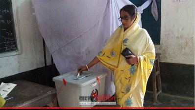 নাসিরনগর উপ নির্বাচনে ভোটগ্রহণ চলছে