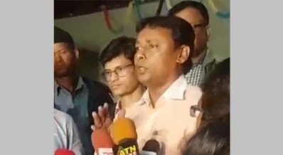 প্রেসব্রিফিং করছেন ডা. সোহেল মাহমুদ