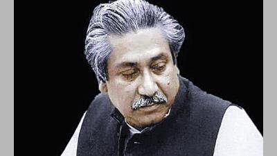 জাতির পিতা বঙ্গবন্ধু শেখ মুজিবুর রহমান, ছবি- বাসস