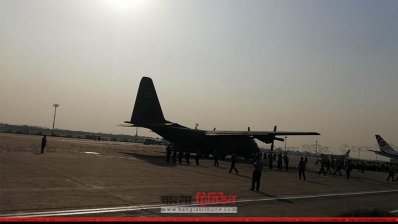 শাহজালাল বিমানবন্দরে মরদেহবাহী বিমান 
