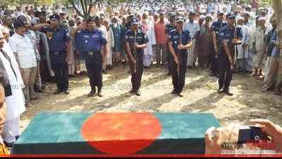 মুক্তিযোদ্ধা নজরুলের শেষ বিদায় 