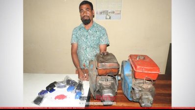 ইয়াবাসহ আটক মাদক ব্যবসায়ী কবির হাওলাদার