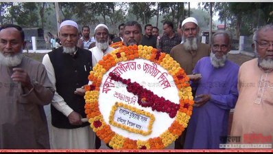 সম্মুখ সমরে মুক্তিযোদ্ধাদের শ্রদ্ধা