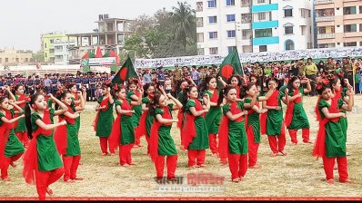 বাহ্মণবাড়িয়ায় শিশুদের ডিসপ্লে