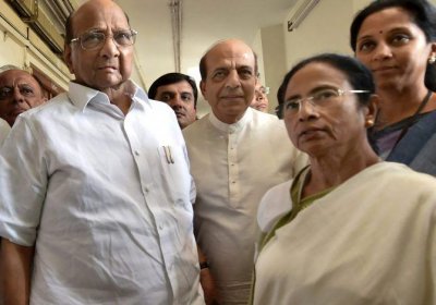বিজেপিবিরোধী জোট গঠনে নয়া দিল্লিতে বৈঠক মমতা বন্দ্যোপাধ্যায়ের