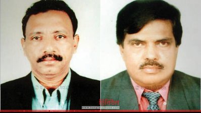 বর্তমান মেয়র মনিরুজ্জামান মনি ও মনোনয়নপ্রত্যাশী জেলা বিএনপির সভাপতি শফিকুল আলম মনা