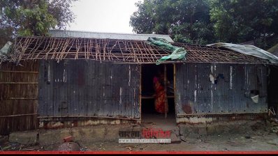 সুনামগঞ্জে কালবৈশাখী ঝড়ে ঘরবাড়ির ব্যাপক ক্ষয়ক্ষতি