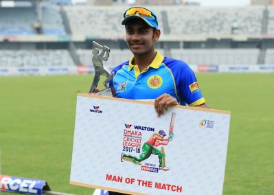 ম্যাচসেরা হলেন মিরাজ
