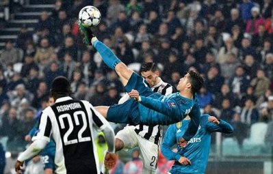 ওভারহেড কিকে রোনালদোর গোল