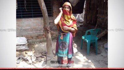 নির্যাতনের শিকার গৃহবধূ আনোয়ারা