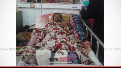 হাসপাতালে সিদ্দিকুর রহমান (ছবি- প্রতিনিধি)