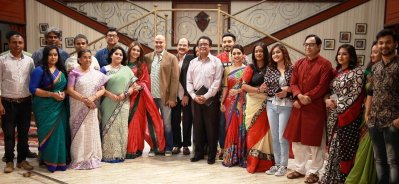 সংবাদ সম্মেলনে দীপ্ত টিভি ও দুই নাটক সংশ্লিষ্টরা