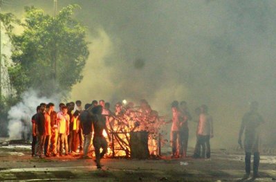 ছবিতে কোটা সংস্কারের দাবিতে আন্দোলন