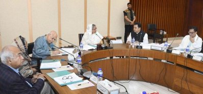 একনেকের বৈঠকে প্রধানমন্ত্রী (ছবি: ফোকাস বাংলা)