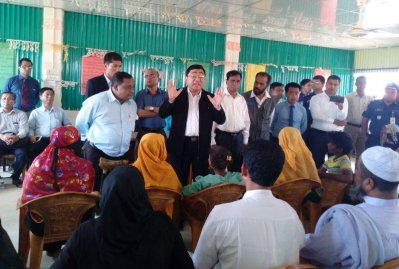 মিয়ানমারের মন্ত্রীর সঙ্গে বৈঠকে রোহিঙ্গারা