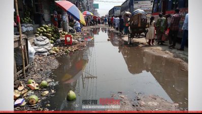 গাজীপুরে ঢাকা-ময়মনসিংহ মহাসড়কের যানজট