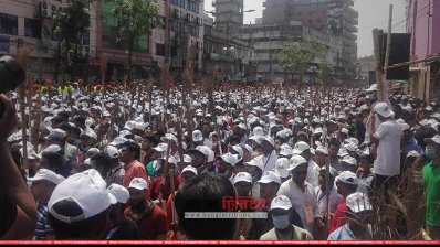 ডিএসসিসি`র প্রতীকী পরিচ্ছন্নতা কর্মসূচি