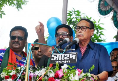 রংপুরের জনসভায় এরশাদ (ছবি: ফোকাস বাংলা)