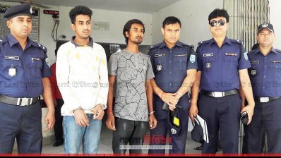 গ্রেফতার দুই ভাই প্রদীপ ও সাগর