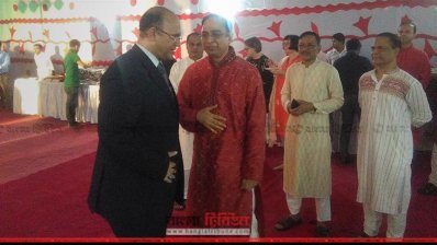 কূটনীতিকদের নিয়ে আইজিপির বর্ষবরণ অনুষ্ঠান