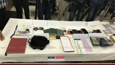 শরিফুলের কাছে পাওয়া সরঞ্জাম