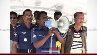 আজও ধান কাটার জন্য বালিপাথর শ্রমিকদের আহ্বান জানালো পুলিশ