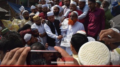 জাহাঙ্গীর আলমের জনসংযোগ (ছবি- প্রতিনিধি)