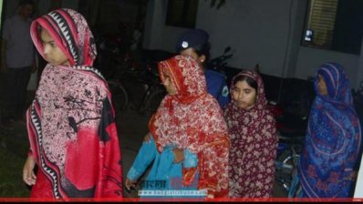 গোদাগাড়ী উপজেলার ছয়ঘাটি ও কাশিয়াডাঙ্গা থেকে আটক হওয়া জঙ্গিদের কয়েকজন (ফাইল ছবি) ২