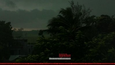 সুনামগঞ্জে ধান কাটায় বড় বাধা কালবৈশাখী ঝড়