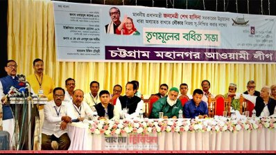 বক্তব্য রাখছেন ওবায়দুল কাদের