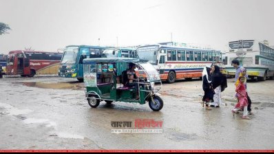 হবিগঞ্জে অনির্দিষ্টকালের পরিবহন ধর্মঘট