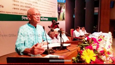 শিক্ষামন্ত্রী নুরুল ইসলাম নাহিদ