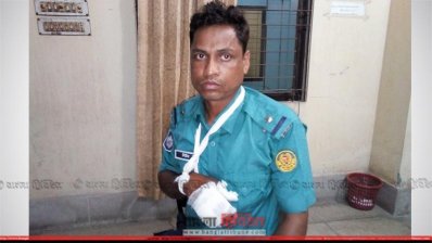 হামলার শিকার এসআই লিটন