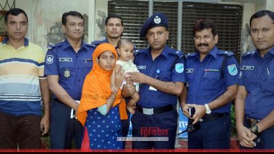 সিদ্ধিরগঞ্জে অপহৃত শিশু নোয়াখালী থেকে উদ্ধার