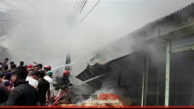 চকবাজার তেরিপট্টিতে অগ্নিকাণ্ড